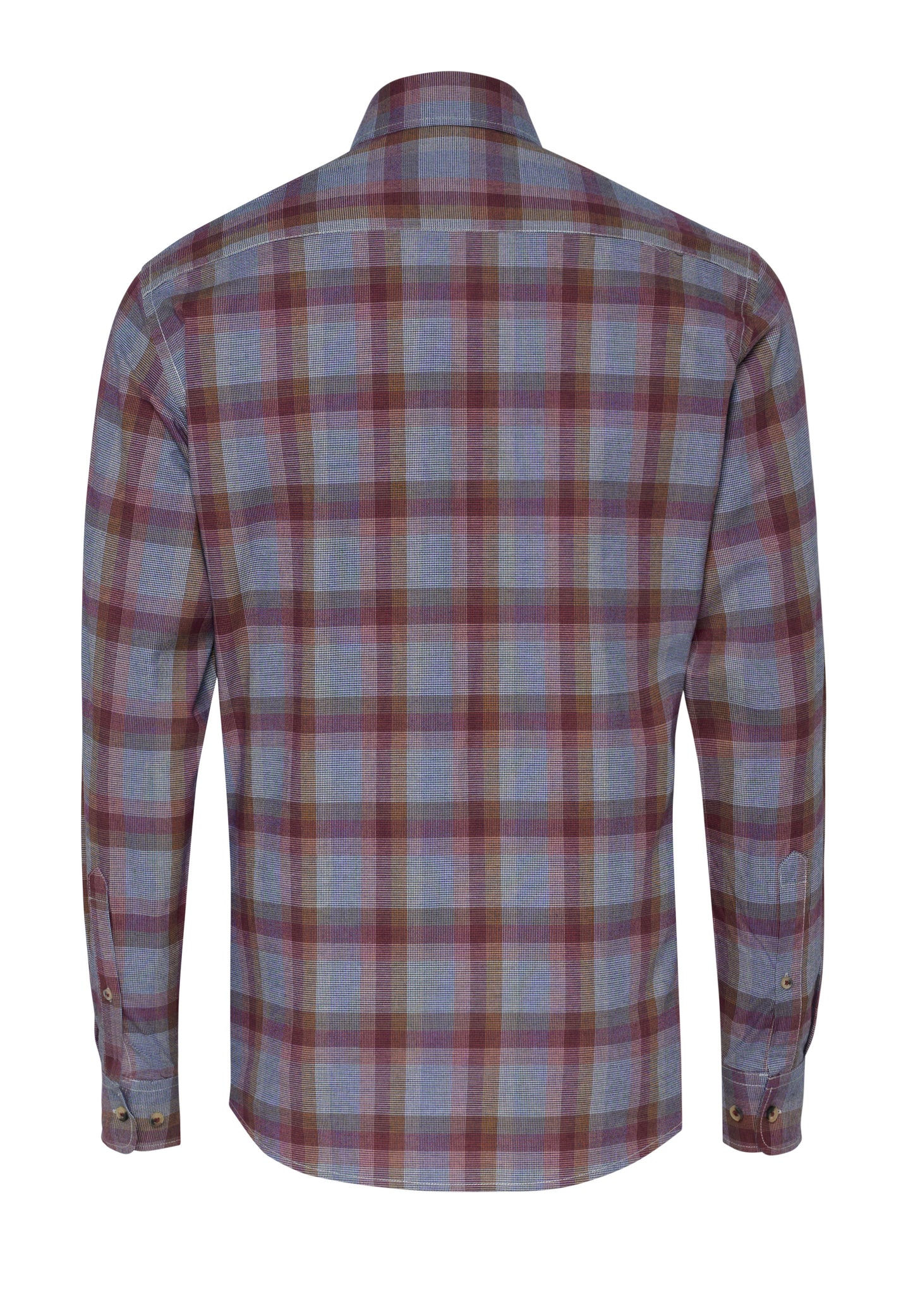 D70004-31202 HATICO- Sport Hemd Regular Fit Langarm 354 karo rot