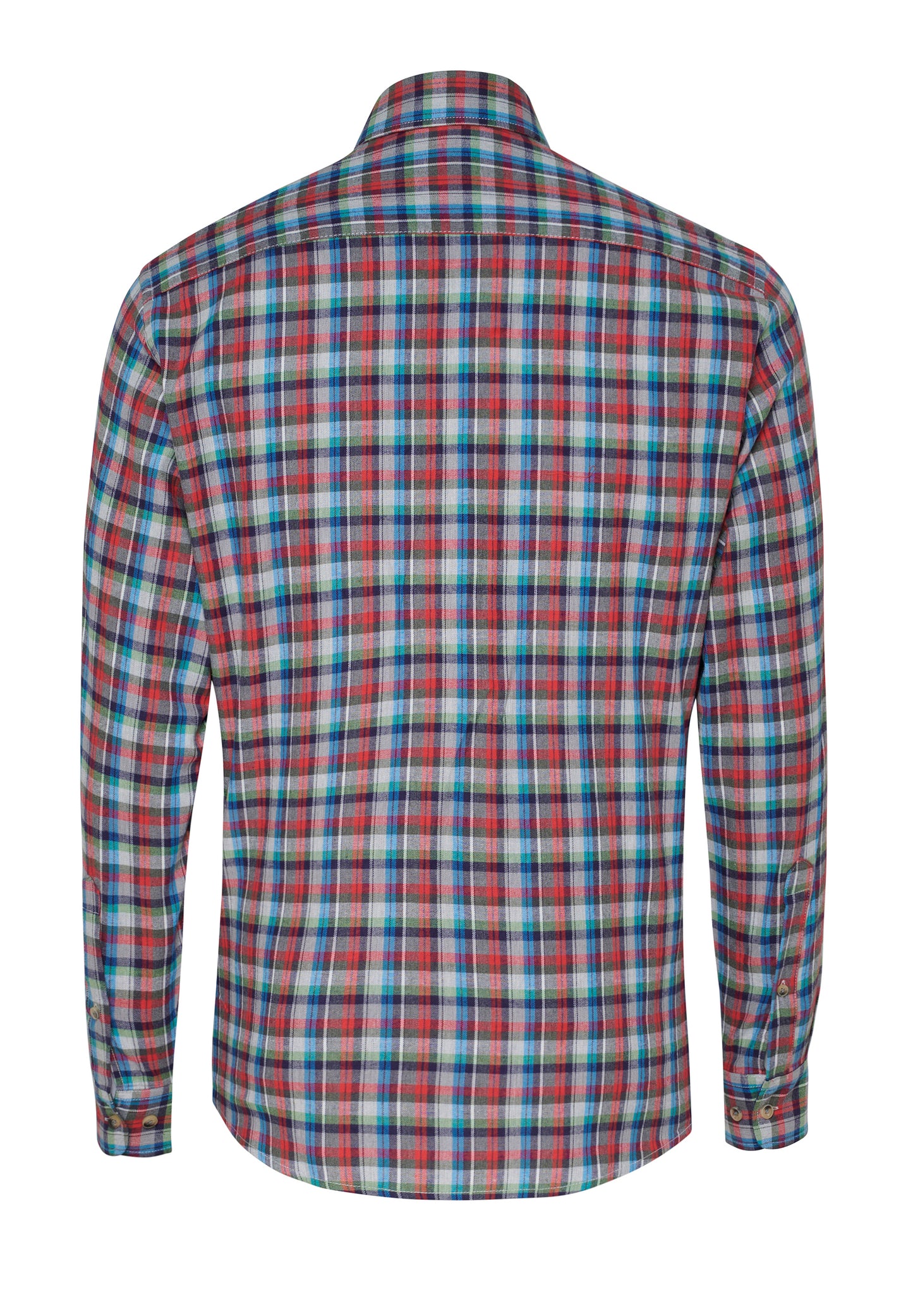 D70011-31203 HATICO- Sport Hemd Regular Fit Langarm 982 karo multicolor