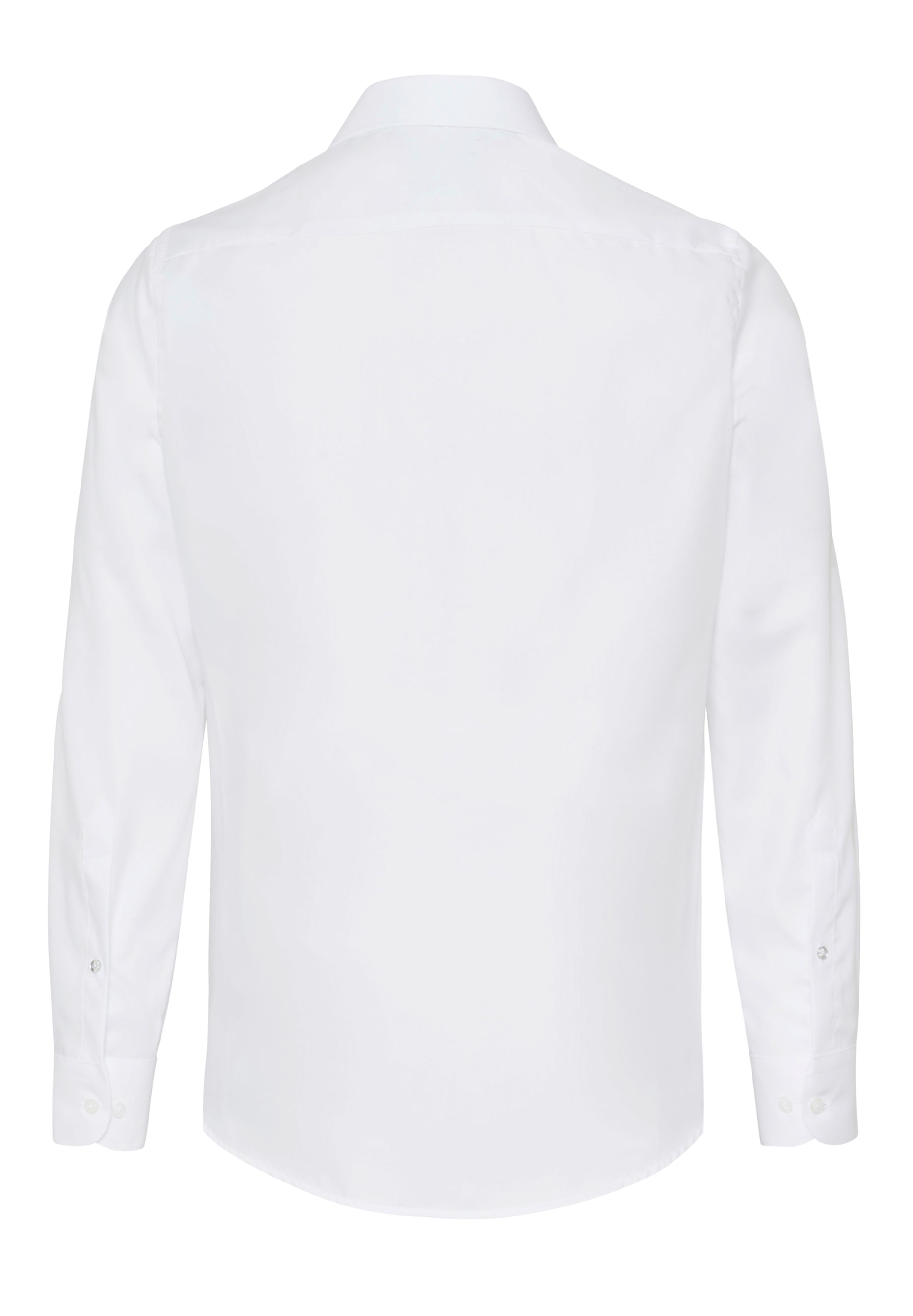 3264-226 HATICO- Essentials Hemd Regular Fit Langarm 900 uni weiß